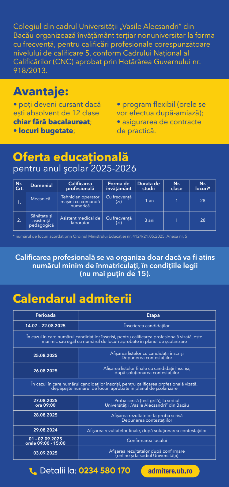 2 UBc Flyer Admitere Colegiu 2023