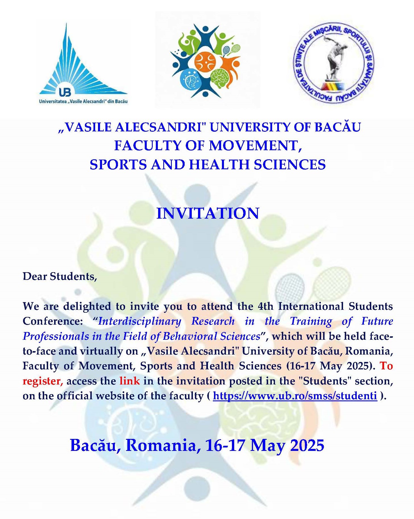 Invitatie 16 17.05.25