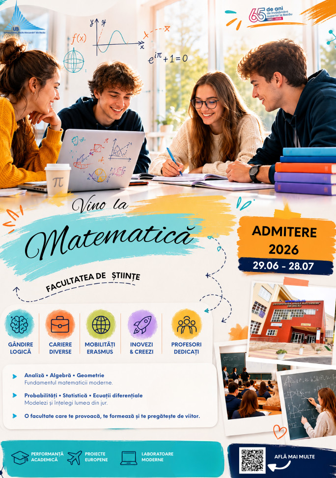 admitere 2026 matematica universitatea vasile alecsandri bacau