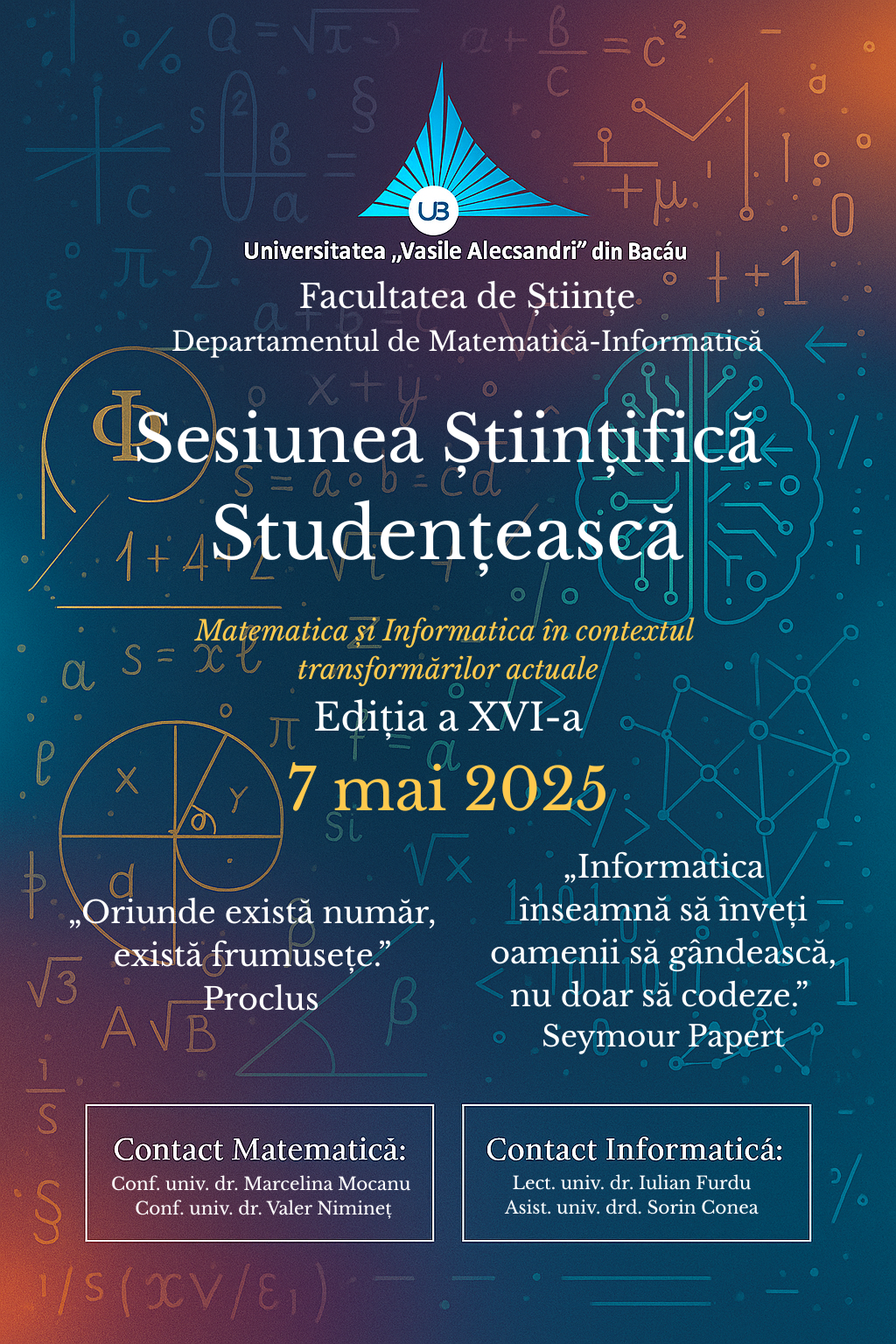 sesiunea de comunicari small